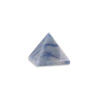 Edelsteen Piramide Blauwe Kwarts - 40 mm