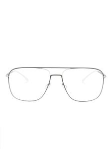 Mykita lunettes de vue Steen à monture rectangulaire - Gris