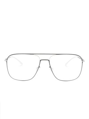 Mykita lunettes de vue Steen à monture rectangulaire - Gris