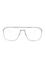 Mykita lunettes de vue Steen à monture rectangulaire - Gris