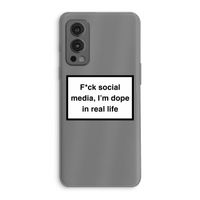 I'm dope: OnePlus Nord 2 5G Transparant Hoesje