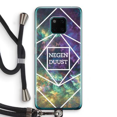 Negenduust ruimte: Huawei Mate 20 Pro Transparant Hoesje met koord