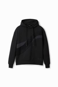 Oversized capuchontrui - BLACK - M