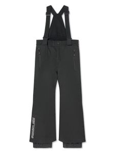 Moncler Enfant pantalon de ski à logo imprimé - Noir