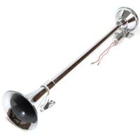Luchthoorn 64 cm. 12/24V Chroom