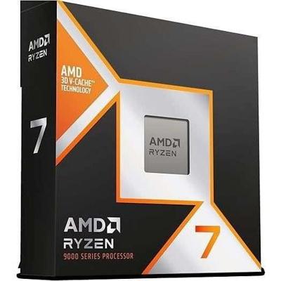 Processor - AMD - Ryzen 7 9800X3D - 4,7 GHz, 8 kernen, 104 MB L2 & L3, AM5