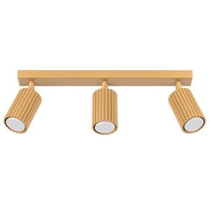 Plafondlamp KARBON 3L goud