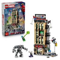 LEGO | Marvel 76342 Spider-Man vs. Mysterio: The Daily Bugle - Speelgoed voor kinderen vanaf 10 jaar - Robot