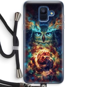Aurowla: Samsung Galaxy A6 (2018) Transparant Hoesje met koord