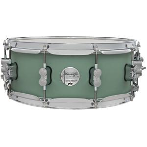 PDP Drums PD805502 Concept Maple Finish Satin Seafoam 14 x 5.5 inch snaredrum