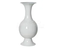 Vaas IJzer Wit 56cm
