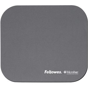 Fellowes Microban Mouse Pad Silver Zilver muismat