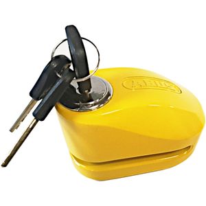 ABUS 275 Alarm, Schijfremslot voor de moto, Geel