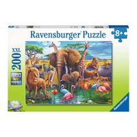 Ravensburger - op safari 200 stuks xxl