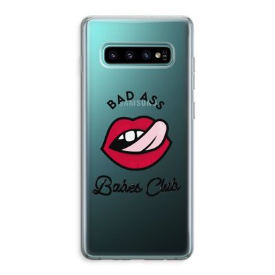 Badass Babes Club: Samsung Galaxy S10 Plus Transparant Hoesje