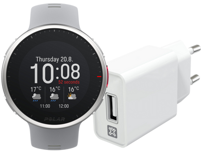 Polar Vantage V2 Grijs/Lime M/L + XtremeMac Oplader 12W Polar Vantage V2 Grijs/Lime M/L + XtremeMac Oplader 12W