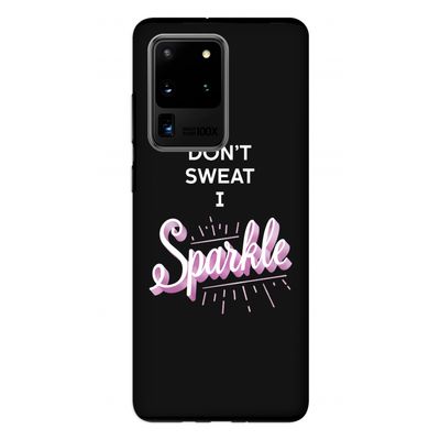 Sparkle quote: Samsung Galaxy S20 Ultra Tough Case