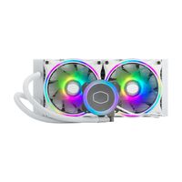 Cooler Master MasterLiquid ML240 Illusion White Edition water & freon koeler - thumbnail