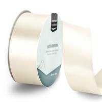 Vaessen Creative • satijnlint 20mx38mm antiek wit