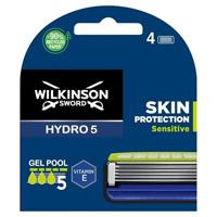 Wilkinson Wilkinson Sword Hydro 5 Scheermesjes Skin Protection Sensitive - 4 Stuks