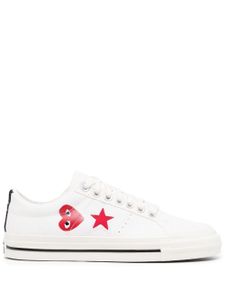 Comme Des Garçons Play x Converse x Converse baskets One Star - Blanc