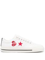 Comme Des Garçons Play x Converse x Converse baskets One Star - Blanc