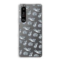 Poezen: Sony Xperia 1 III Transparant Hoesje
