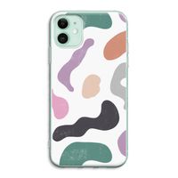 Memphis Shapes: iPhone 11 Transparant Hoesje