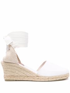 Scarosso espadrilles Paloma compensées - Blanc