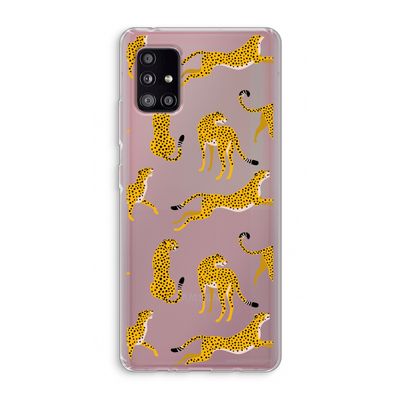 Luipaard: Samsung Galaxy A51 5G Transparant Hoesje