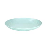 Plasticforte Rond bord/camping bord - D25 cm - mintgroen - kunststof