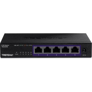 Trendnet TEG-S350 netwerk-switch Unmanaged Gigabit Ethernet (10/100/1000) Zwart