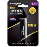 Integral USB stick 3.0, 32 GB, zwart