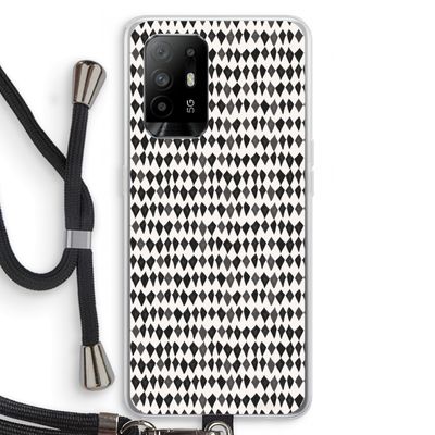 Crazy shapes: Oppo A94 5G Transparant Hoesje met koord