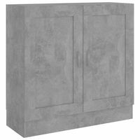 vidaXL Boekenkast 82,5x30,5x80 cm spaanplaat betongrijs - thumbnail