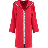 Cawö Cawö Dames Badjas 3101 Rot XL