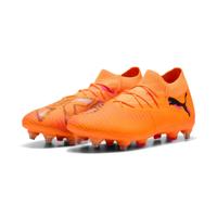 PUMA Future 8 Match IJzeren-Nop Voetbalschoenen (SG) Oranje Roze Zwart