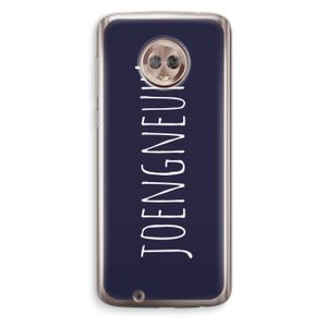 Joengneuh!: Motorola Moto G6 Transparant Hoesje