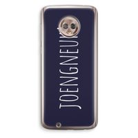 Joengneuh!: Motorola Moto G6 Transparant Hoesje