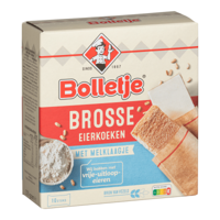 Bolletje brosse eierkoek met melklaagje (10x 15,5gr)
