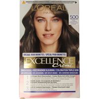 Loreal Excellence 500 puur lichtbruin (1 Set)