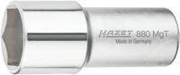 HAZET Bougiedopsleutel 880MGT · 3/8 inch (10 mm) vierkant hol · Buiten-zeskant-profiel · SW 20,8 mm · 13/16?