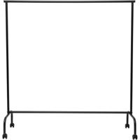 MAUL kledingrek Limbo metaal, 4 geremde wielen, hg156xbr151(220)x50cm, tot 30kg, zwart RAL9004