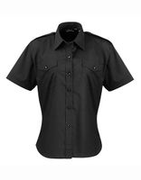 Premier Workwear PW312 Ladies` Pilot Shirt Short Sleeve - thumbnail