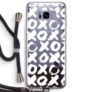 XOXO: Samsung Galaxy S8 Plus Transparant Hoesje met koord