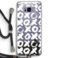 XOXO: Samsung Galaxy S8 Plus Transparant Hoesje met koord