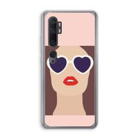 Red lips: Xiaomi Mi Note 10 Pro Transparant Hoesje