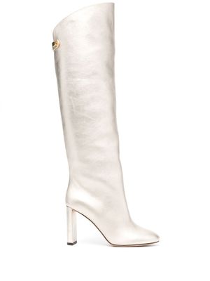 Maison Skorpios bottes Adrianna 90 mm en cuir