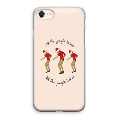 Jingle Ladies: iPhone 8 Transparant Hoesje