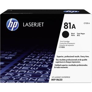 HP Toner 81A Origineel Zwart 10500 bladzijden CF281A